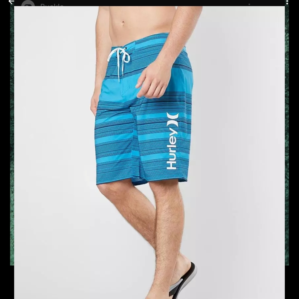 Hurley Men's Blue Swim‎ Shorts